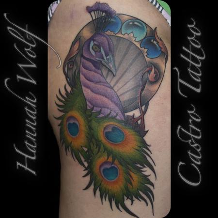 Tattoos - peacock - 116191